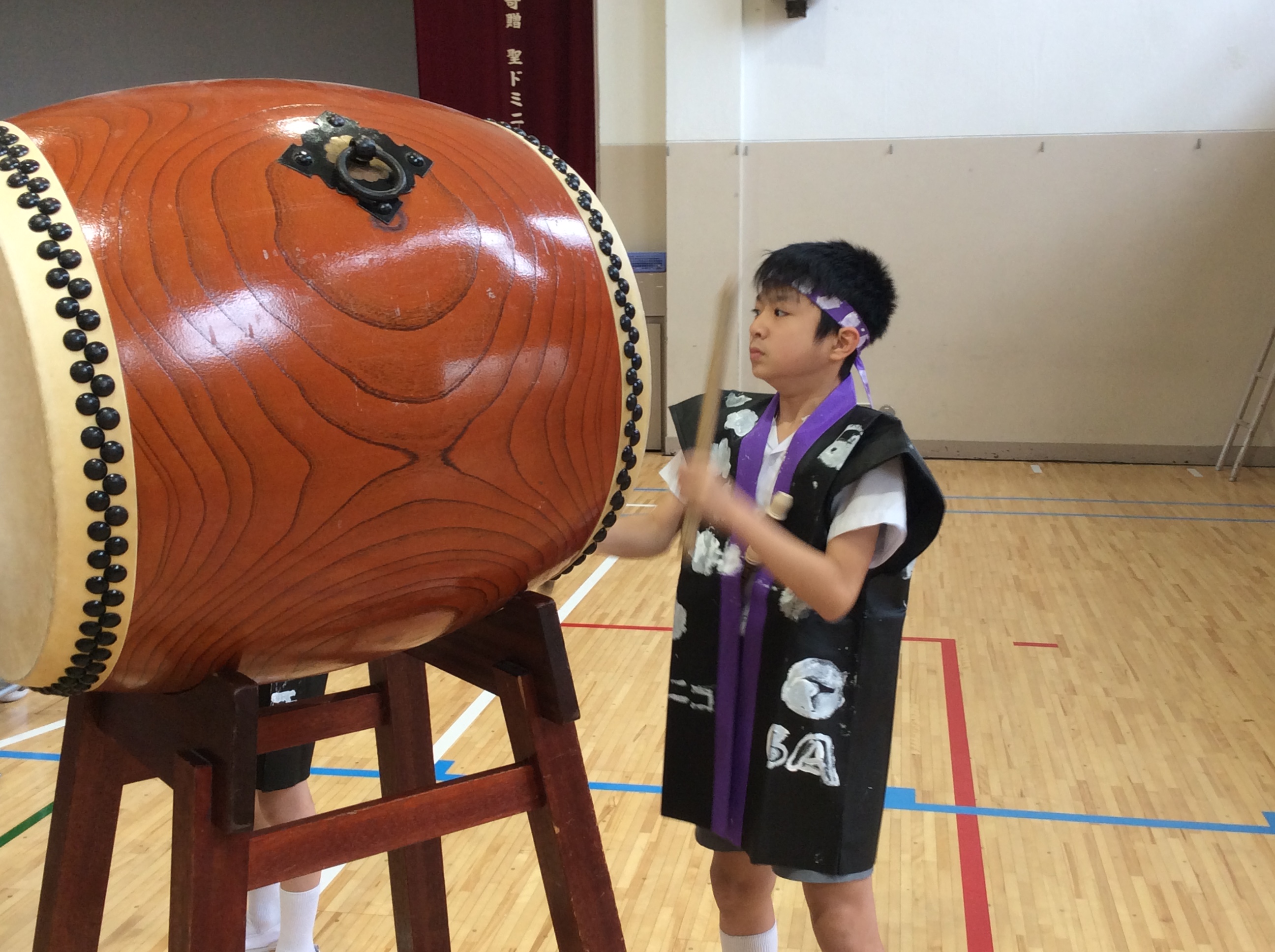 伝統民謡『八木節』響く お知らせ | 聖ドミニコ学園小学校